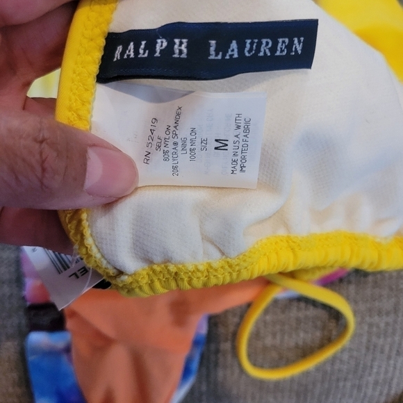 Ralph lauren NWT Bikini top size medium. - Picture 7 of 8